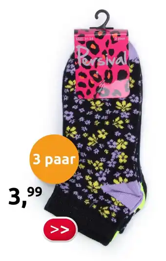 Jola Mode 3 paar sokken aanbieding