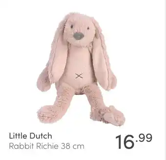 Baby & Tiener Little Dutch rabbit richie 38 cm aanbieding