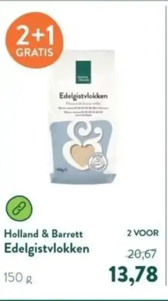 Holland & Barrett Edelgistvlokken aanbieding