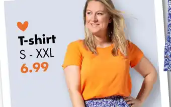 Wibra T-shirt s-xxl aanbieding