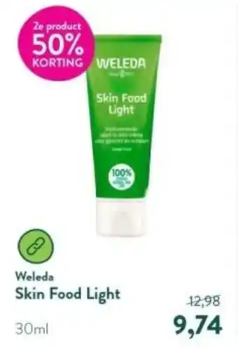 Holland & Barrett Weleda Skin Food Light 30ml aanbieding