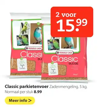 Pets Place Classic parkietenvoer aanbieding