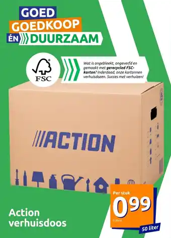 Action verhuisdoos aanbieding