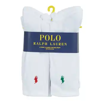 Spartoo Sportsokken Polo Ralph Lauren ASX110 6 PACK COTTON aanbieding