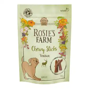 Zooplus 5x70g Wild Rosie's Farm Kauwsnacks Hondensnacks aanbieding