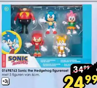 ToyChamp 01698763 Sonic the Hedgehog figurenset aanbieding