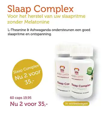 De Rode Pilaren Slaap Complex aanbieding