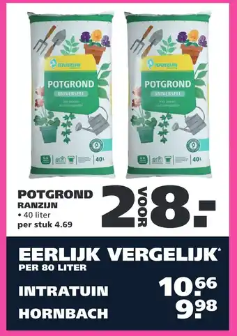 Ranzijn POTGROND RANZIJN 40 liter aanbieding