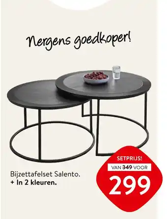 Profijt Meubel Bijzettafelset Salento. aanbieding