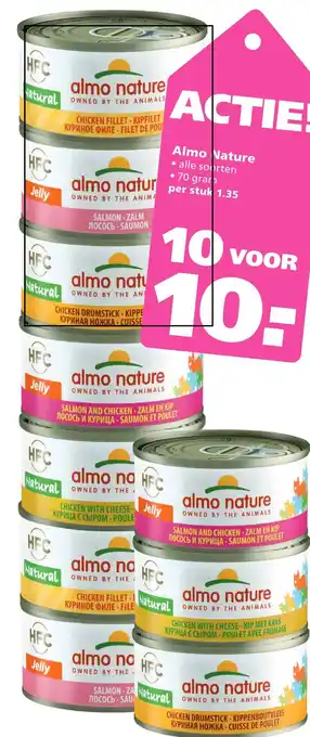 Ranzijn Almo Nature aanbieding