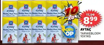 Sahan Supermarkten AYTAÇ TARWEBLOEM 10X1KG aanbieding