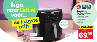 Lidl SILVERCREST Heteluchtfriteuse XL Smart aanbieding