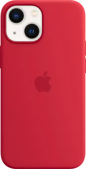 MediaMarkt Apple Iphone 13 Mini Siliconen Case Magsafe (product)red aanbieding