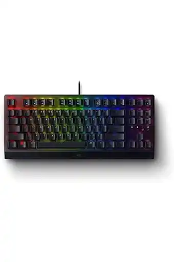 Amazon Razer BlackWidow V3 Tenkeyless (Gele Switches) - Compact mechanisch toetsenbord met Razer Chroma RGB (Kabelgeleidingsopties,  aanbieding