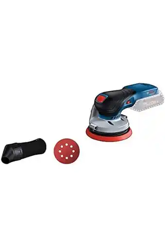 Amazon Bosch Professional 18V System accu-excenterschuurmachine GEX 18V-125 (incl. schuurschijf (125 mm), 1x schuurpapier, stofzak,  aanbieding