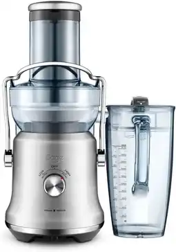 Amazon Sage - The Nutri Juicer Cold Plus, Geborsteld Roestvrij Staal aanbieding