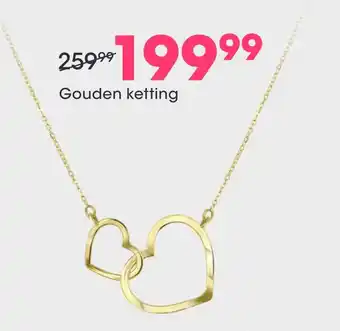 Lucardi Gouden ketting aanbieding