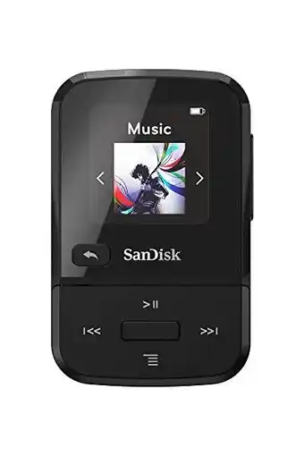 Amazon SanDisk Clip Sport Go 32GB MP3 Player - Black aanbieding