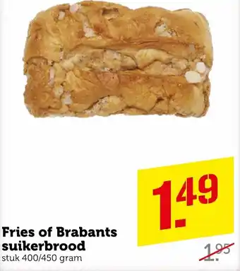 Coop Fries of Brabants suikerbrood 400/450g aanbieding