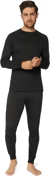 Amazon DANISH ENDURANCE Thermo Ondergoed Set voor Dames & Heren, van Gerecycelde Materialen, Temperatuur Regulerend & Ademend aanbieding