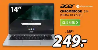 Expert ACER Chromebook 314 (CB314-1H-C5DC) aanbieding