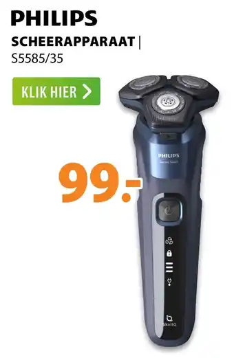 Expert PHILIPS scheerapparaat S5585/35 aanbieding