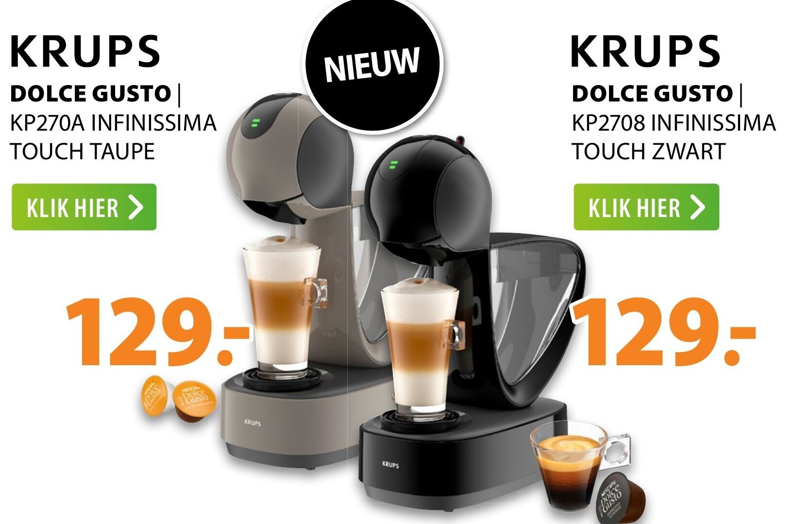 KRUPS Dolce Gusto aanbieding bij Expert