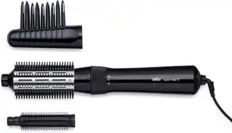 Amazon Braun Satin Hair 3 AS330 Hair Airstyler met volumevingers en smalle, ronde borstelhulpstukken aanbieding