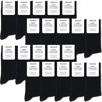 Amazon Occulto Sokken heren 100% katoen 10-20 pak (model: Ingo) aanbieding