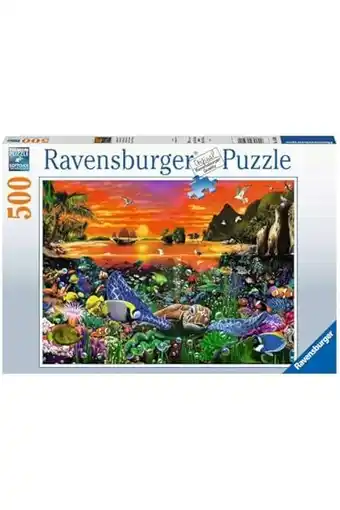 Amazon Ravensburger puzzel Schildpad in het Rif - Legpuzzel - 500 stukjes aanbieding