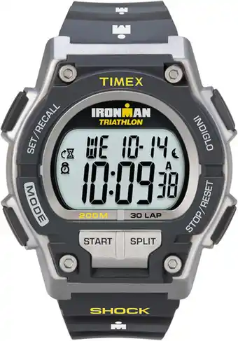 Amazon Timex Ironman Original Shock 42mm digitaal herenhorloge T5K195 aanbieding