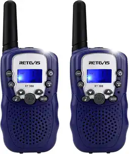 Amazon Retevis Walkie Talkie Kinderen, PMR446 Vergunningsvrije Walkie Talkies, Speelgoed Cadeau voor Kinderen, Walky Talky voor Kind aanbieding