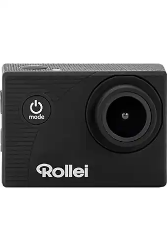 Amazon Rollei Actioncam 372 - Action Camcorder met Full HD-videoresolutie 1080p/30 fps, Groothoeklens, waterdicht tot 30 m, incl. on aanbieding