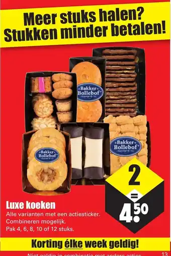 Dirk Luxe koeken aanbieding