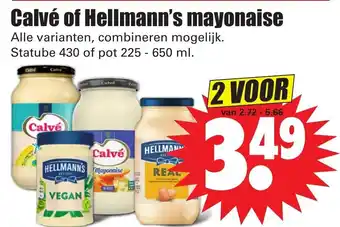 Dirk Calve of Hellmann's mayonaise aanbieding