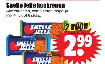 Dirk Snelle Jelle koekrepen aanbieding