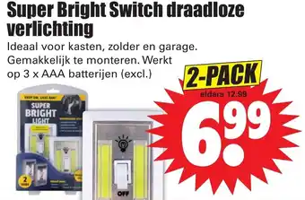 Dirk Super Bright Switch draadloze verlichting aanbieding