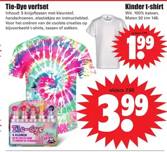 Dirk Tie-Dye verfset aanbieding