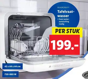 Lidl Silvercrest Tafelvaatwasser aanbieding