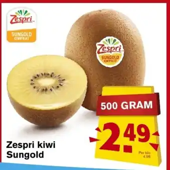 Hoogvliet Zespri kiwi Sungold 500 gram aanbieding