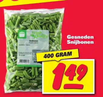 Nettorama Gesneden snijbonen 400g aanbieding