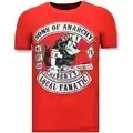 Spartoo Local Fanatic T-shirt Korte Mouw Sons Of Anarchy Print aanbieding