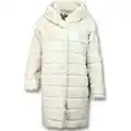 Spartoo Gentile Bellini Parka Jas Imitatie Bontjas Parka White aanbieding