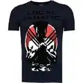 Spartoo Local Fanatic T-shirt Korte Mouw Wolverine Flockprint aanbieding