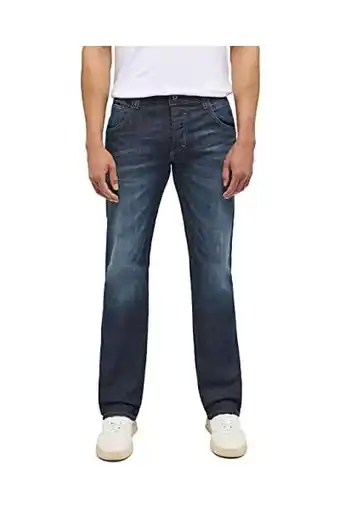 Amazon MUSTANG Heren Regular Fit Michigan Straight Jeans aanbieding