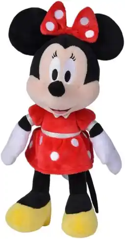 Amazon Disney - Minnie Mouse, 25 cm, rode jurk, vanaf 0 maanden, knuffel aanbieding