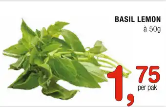 Amazing Oriëntal Basil Lemon aanbieding