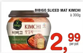 Amazing Oriëntal Bibigo Sliced Mat Kimchi aanbieding