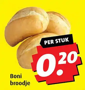 Boni Boni broodje aanbieding