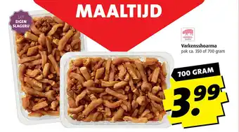 Boni Varkensshoarma aanbieding